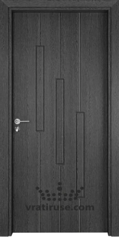 Интериорна врата Гама 206-P цвят Сив кестен