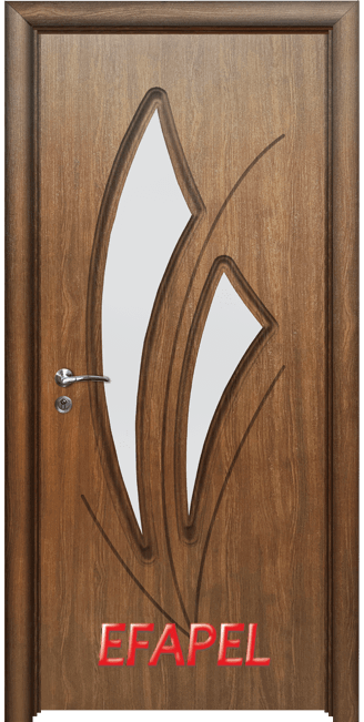 Интериорна врата Efapel, модел 4553 H, цвят Императорска акация