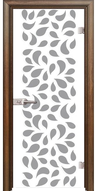 Стъклена врата Print G 13-1, Императорска акация